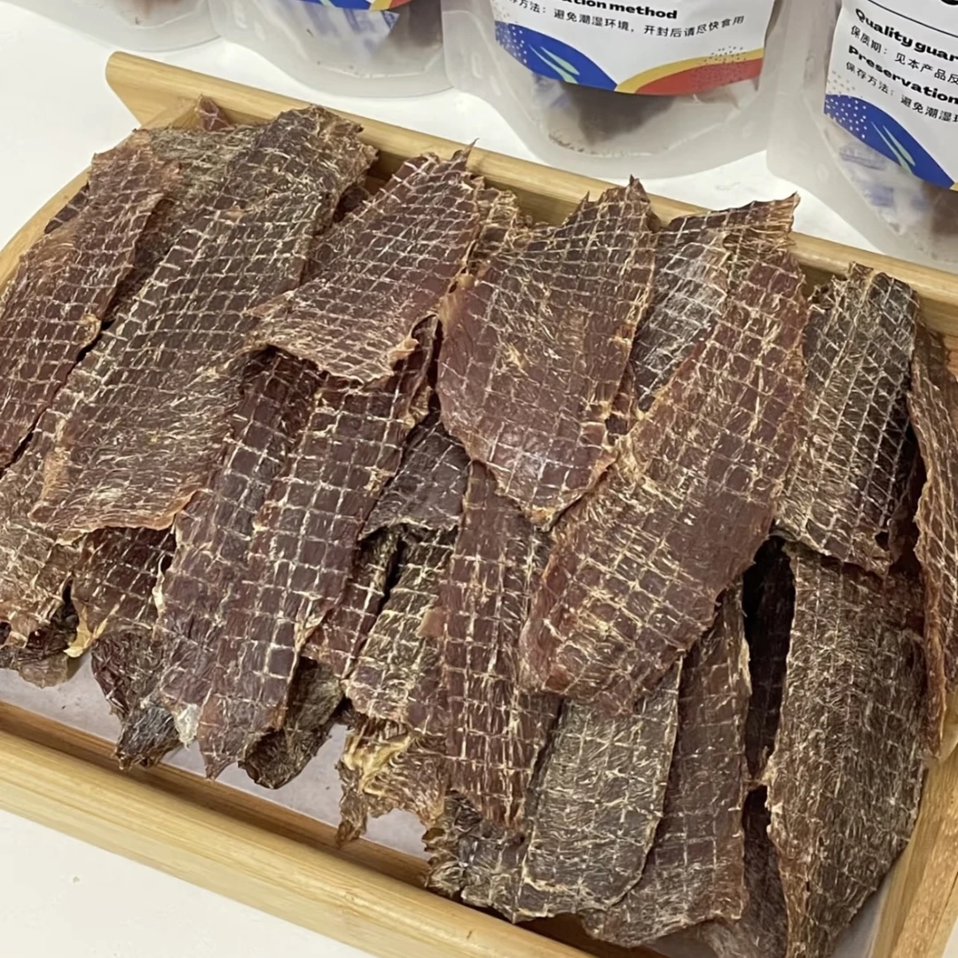 风干鸭胸肉｜没有狗狗会拒绝的肉干零食