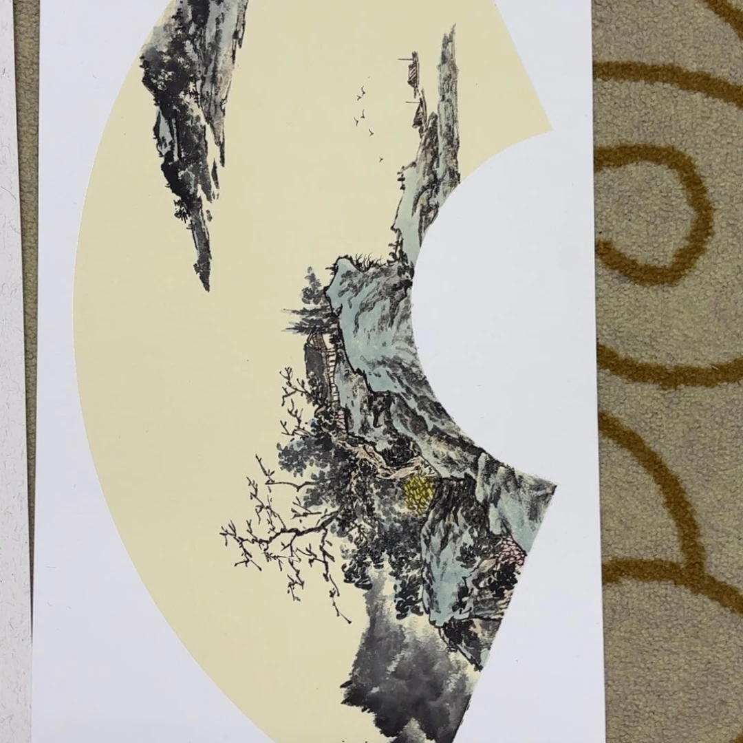 思***邪国画之千卡纸山水艺