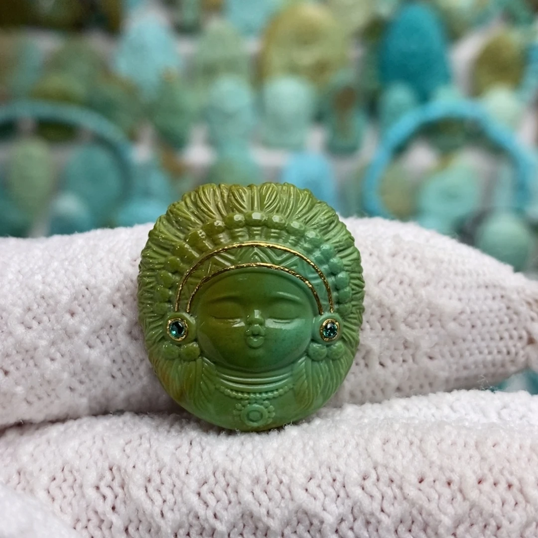 绿松石未镶嵌绿松石