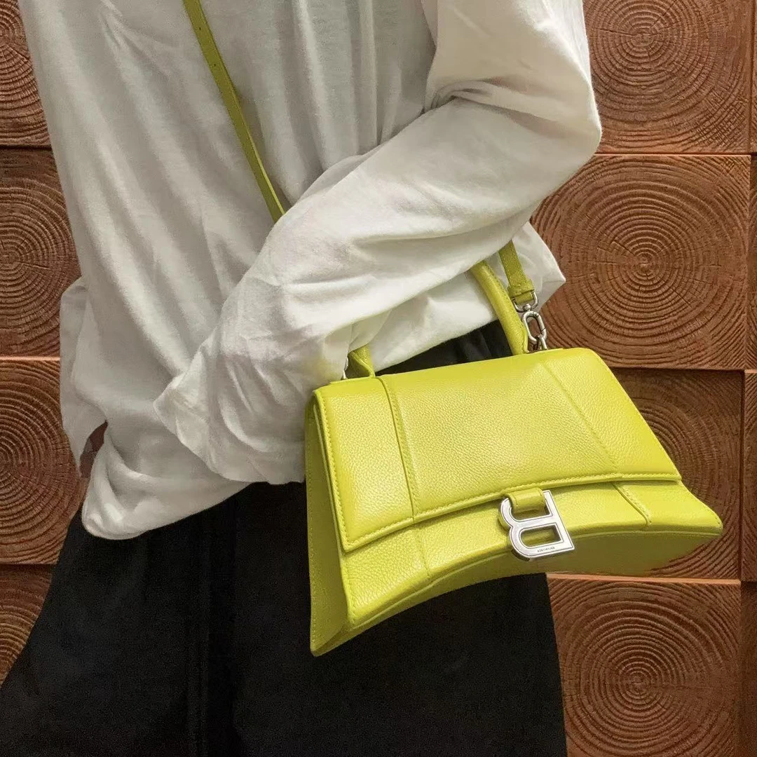 95新 Balenciaga/巴黎世家 【蕾】 5WP322 黄色沙漏包