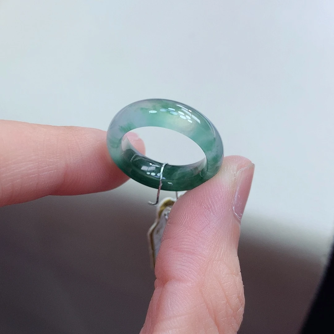 翡翠未镶嵌戒指9号