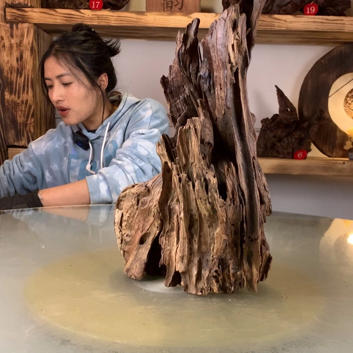 T***n天然的云南紫柚木会黄水