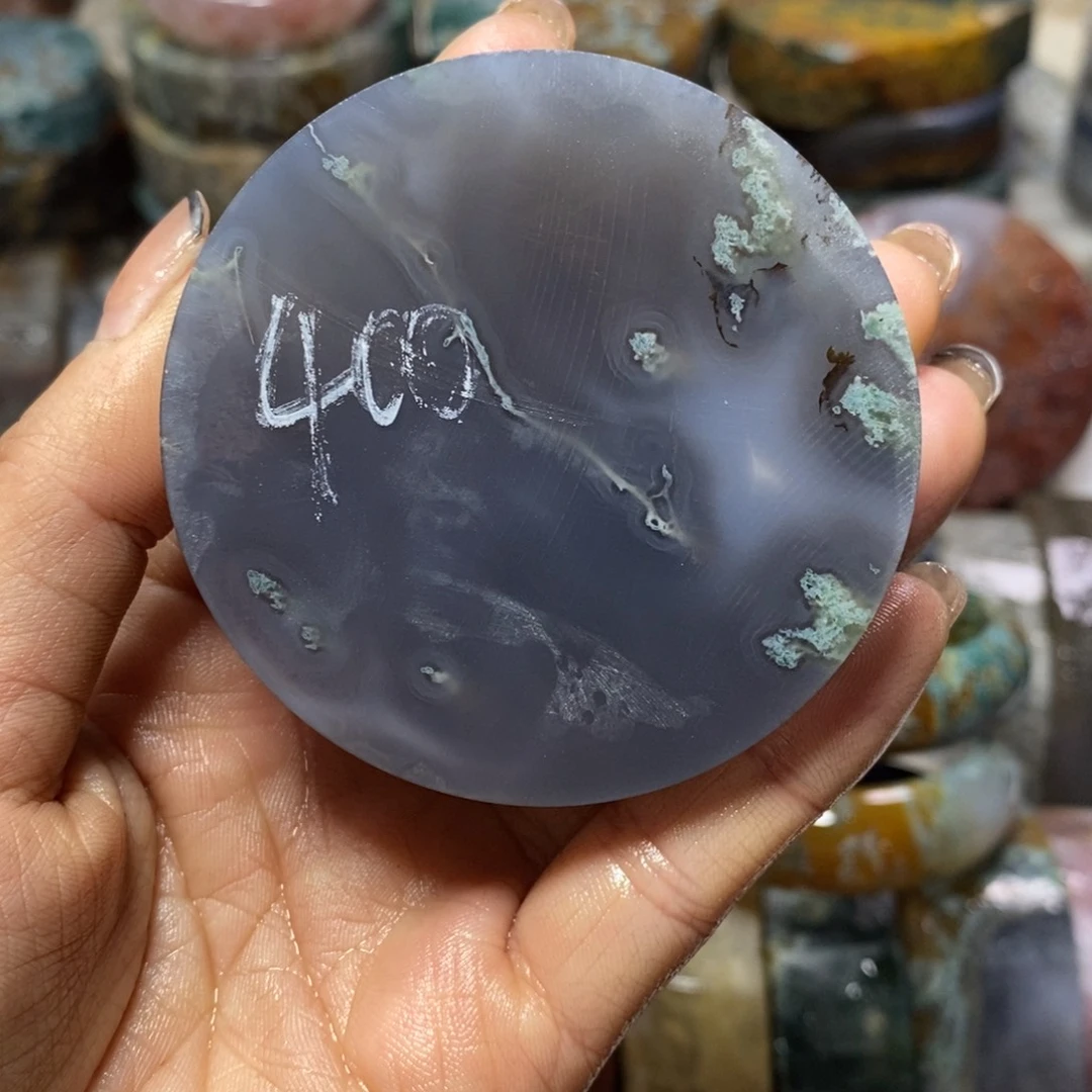 定制玛瑙一*子定制圆牌两个