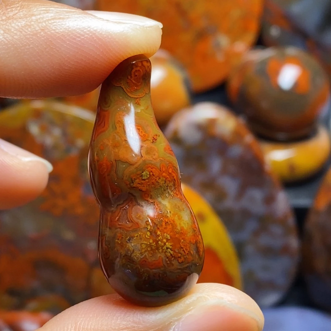 玛瑙/玉髓吊坠(不含链)未镶嵌