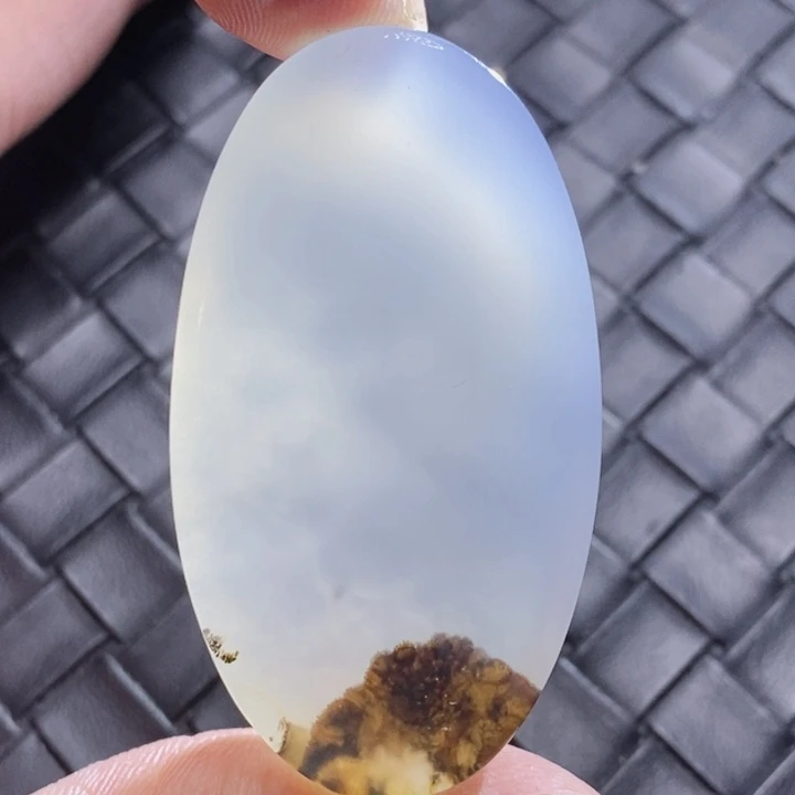 玛瑙/玉髓吊坠(不含链)未镶嵌边***花