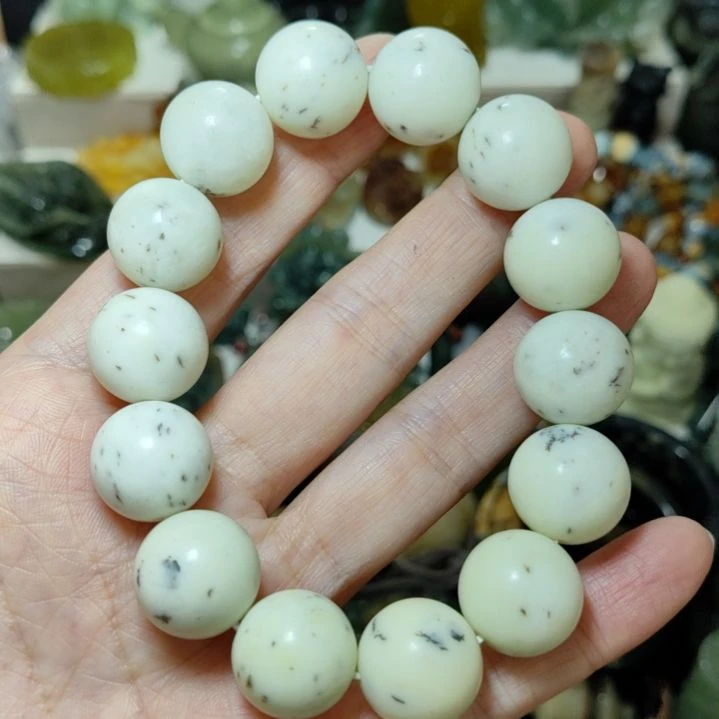 未镶嵌岫玉手串手串
