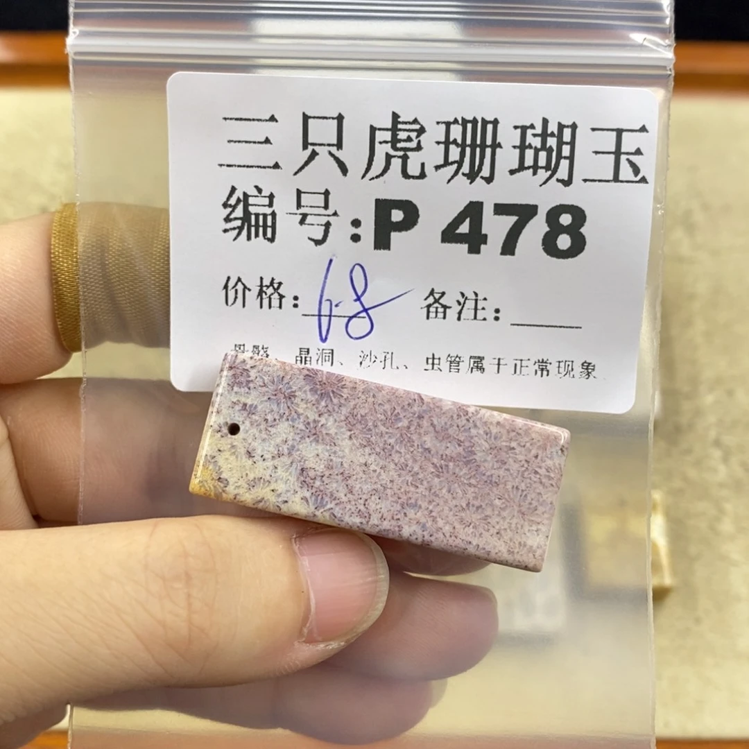 硅化珊瑚（珊瑚玉）1未镶嵌岁****）