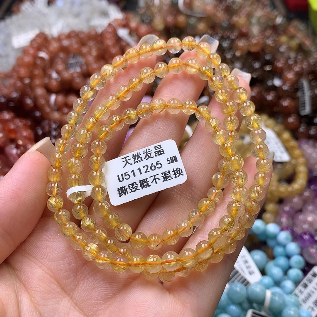 未镶嵌手链水晶，