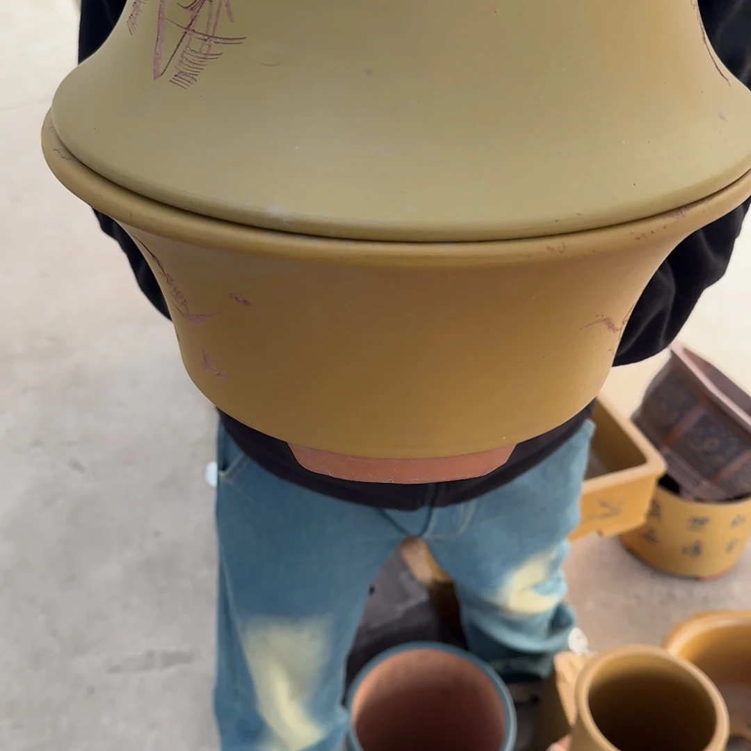 花盆紫砂口径23.10口径