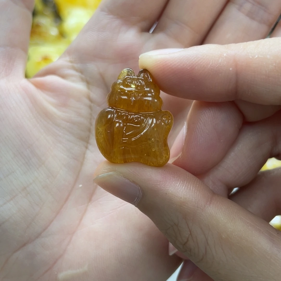 裸石琥珀未镶嵌天然琥珀