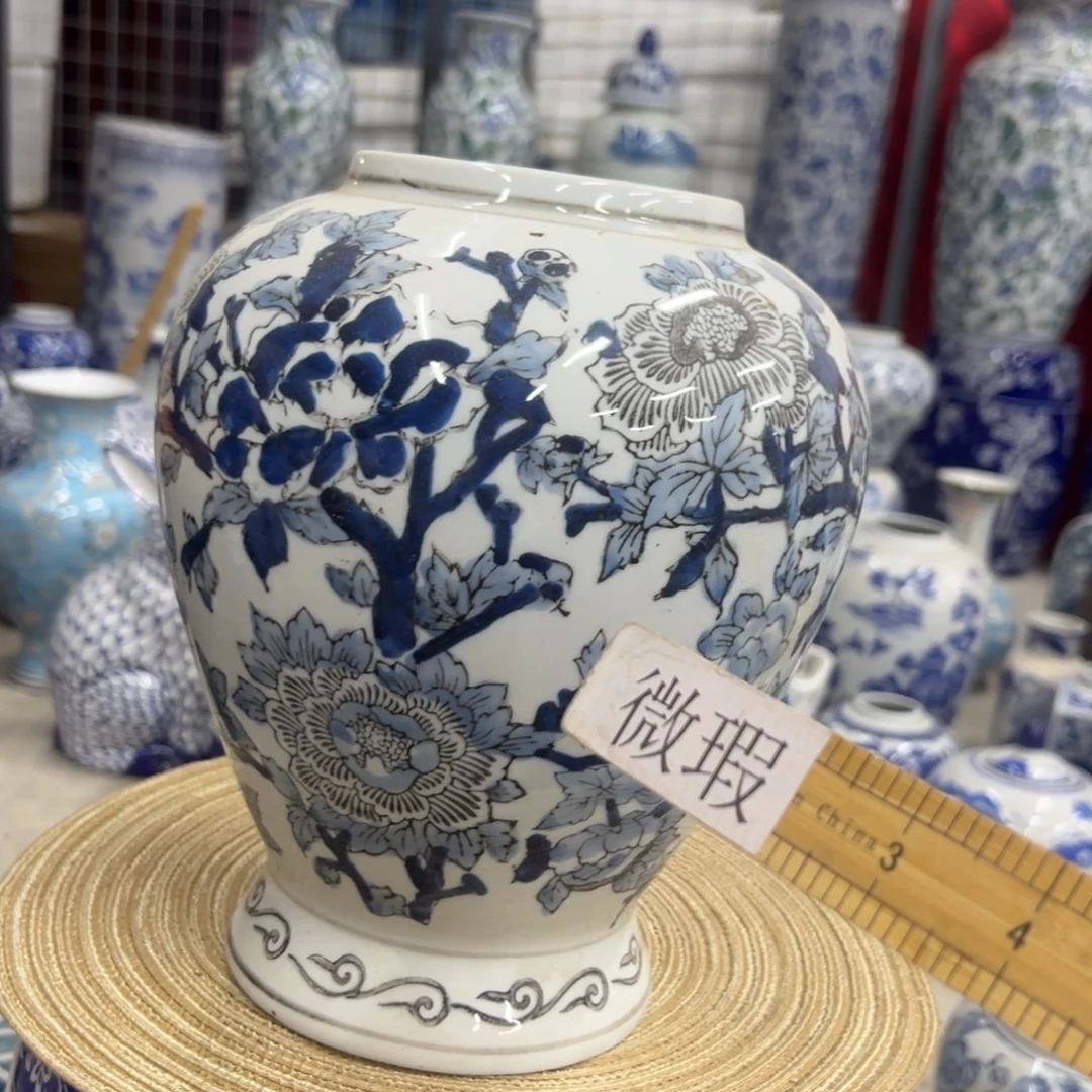 瓷片微瑕青花瓷器难得一漏