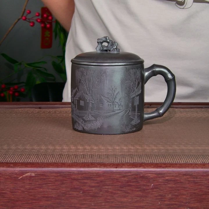 茶杯紫砂高货放漏
