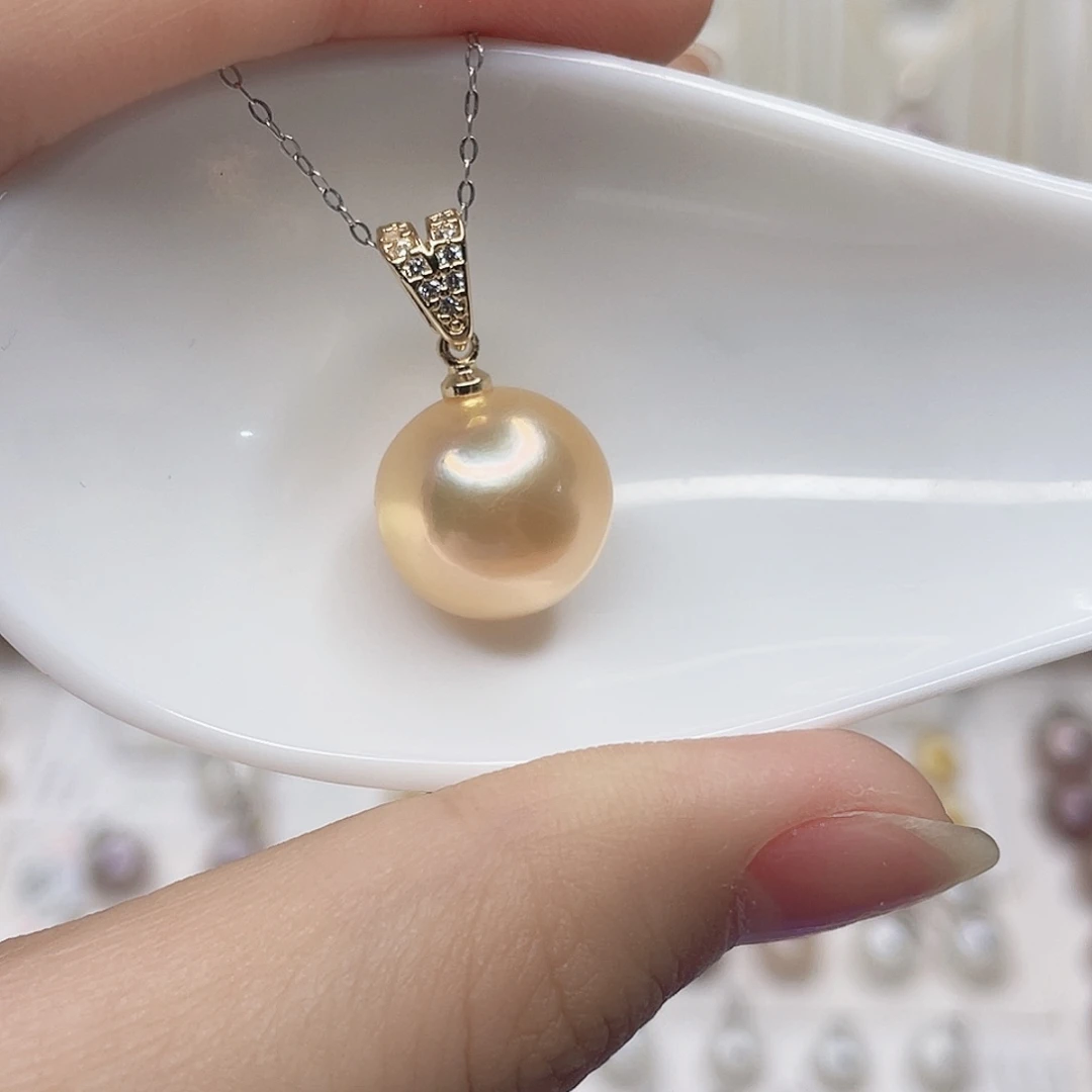吊坠(赠链)淡水珍珠合金