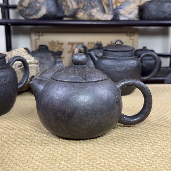 安化冰碛岩西施壶透光四个