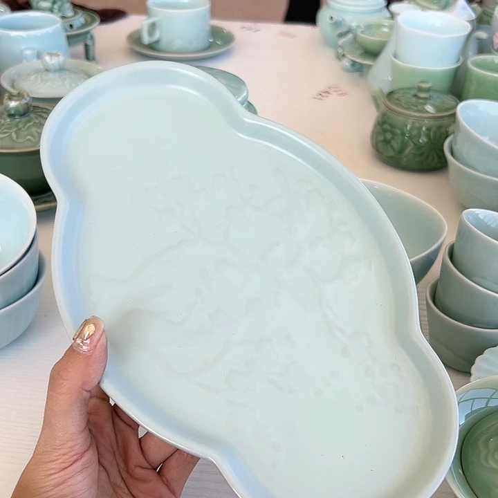 小米茶器龙泉青瓷