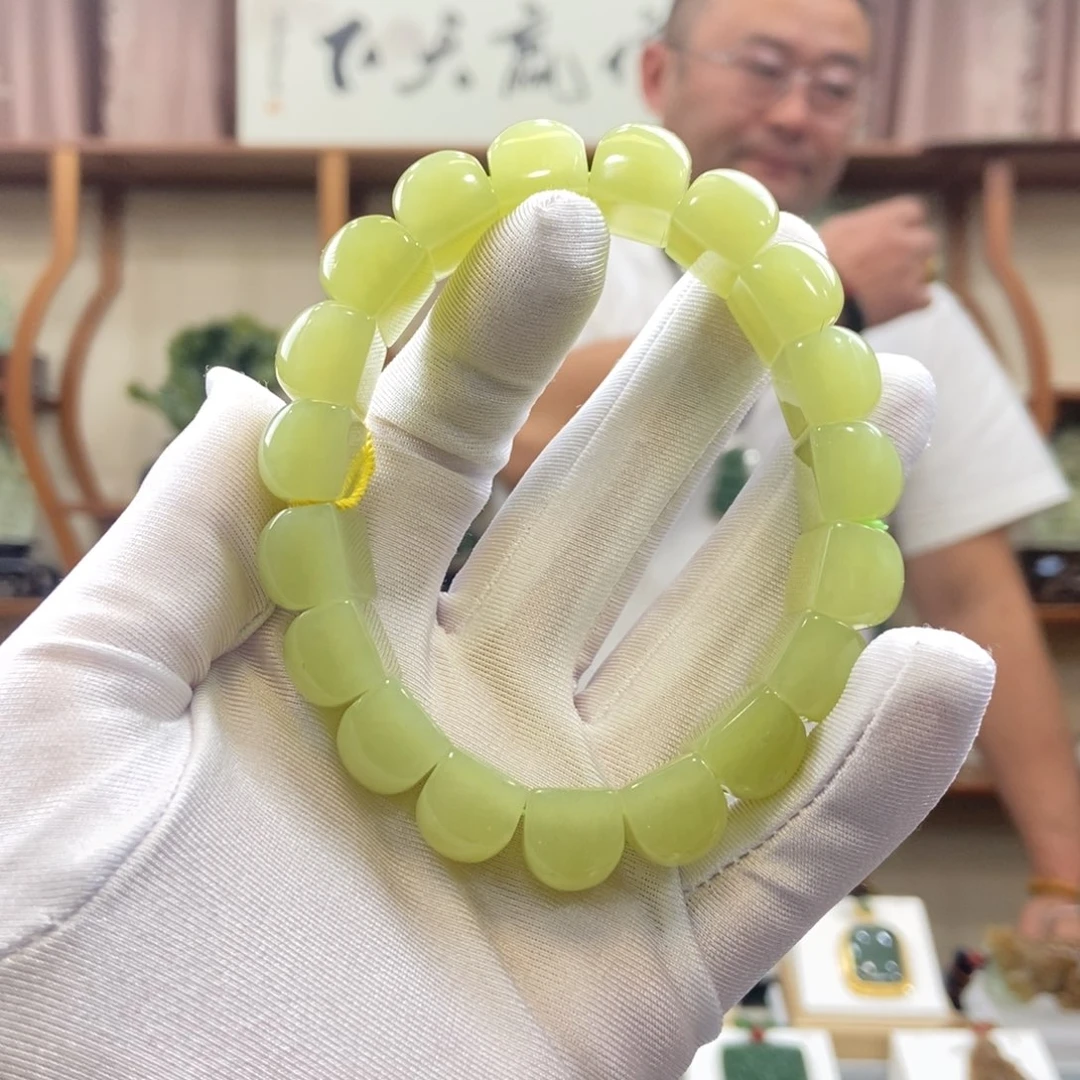 和田玉未镶嵌手链多样性发一件