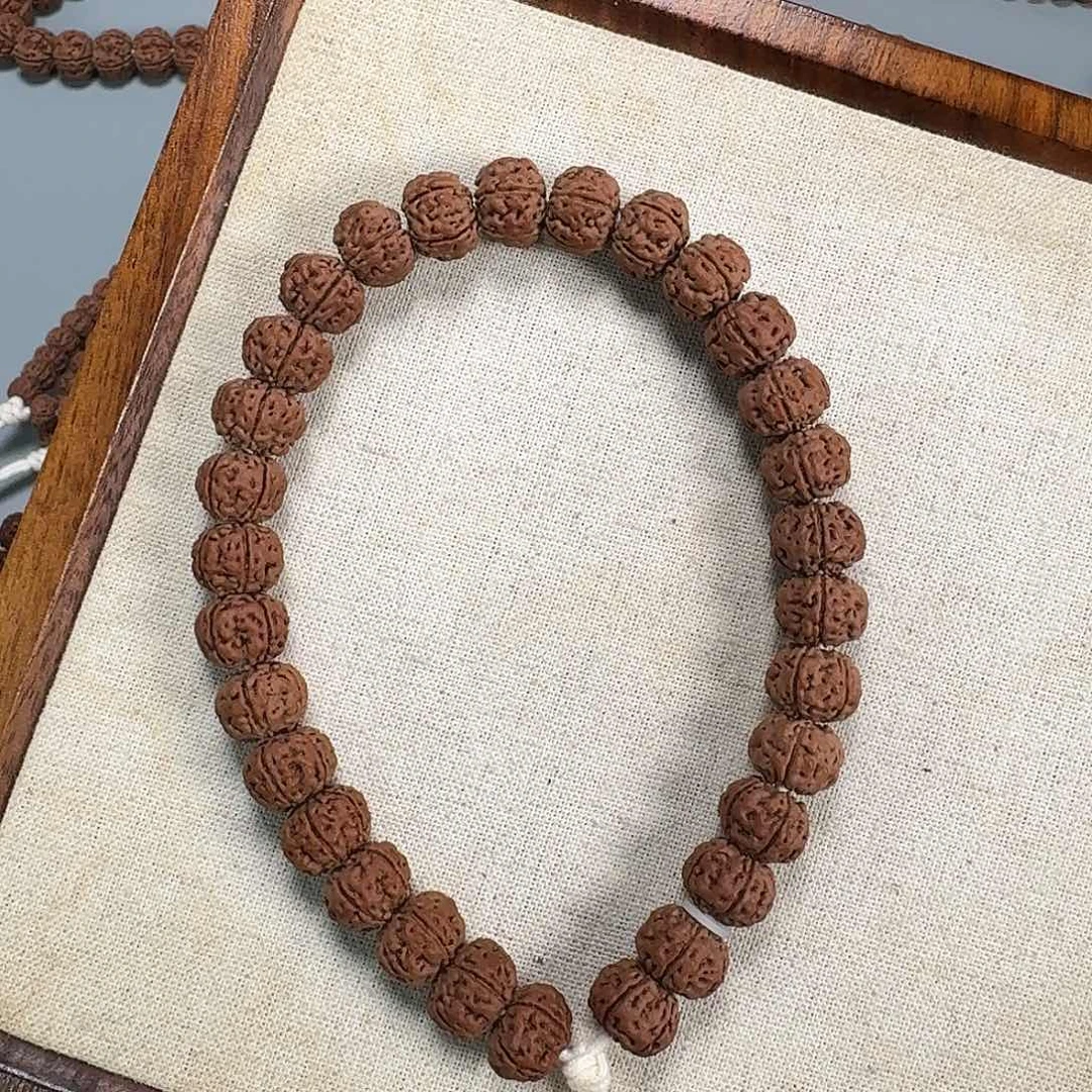 夕***阳金刚菩提手串老树王12+矮桩