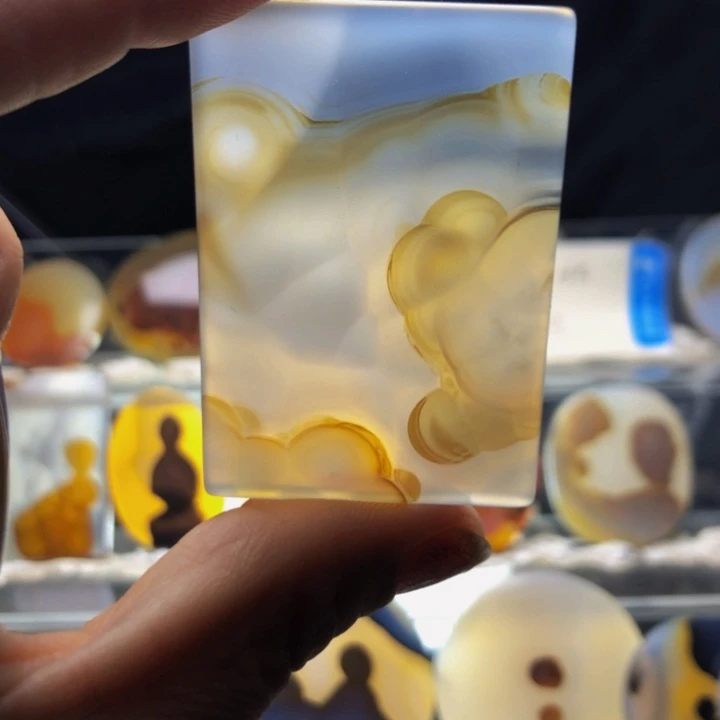 合金玛瑙/玉髓珠宝奇石65