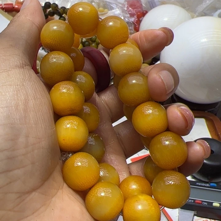 核桃手串/手链1.6纯黄西方精品