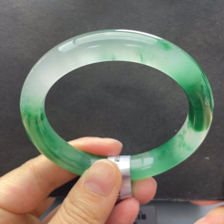 石英质玉未镶嵌手镯55-56