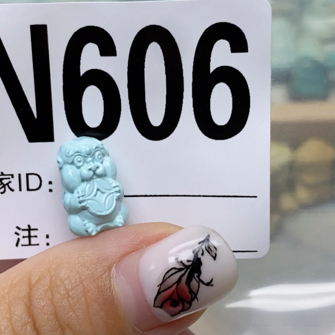 绿松石未镶嵌配饰