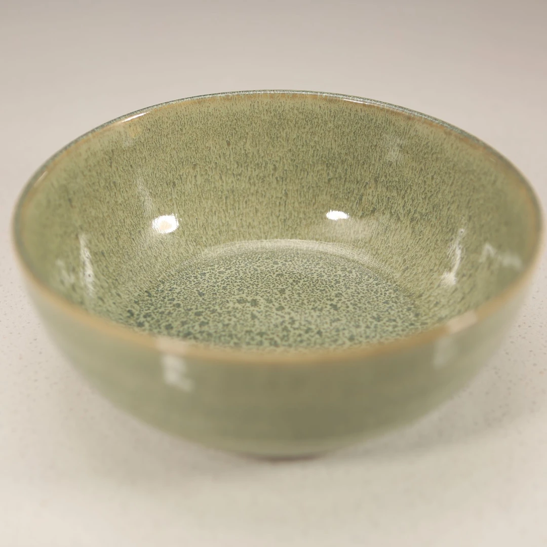 高温釉下彩陶瓷碗北欧复古餐具轻奢简约风B级