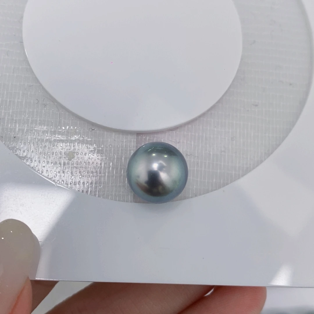 海水珍珠裸珠12+大溪地铂金灰裸珠1颗多样性不退换