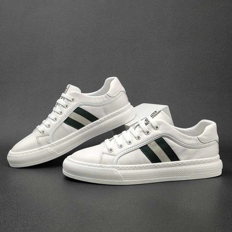 PTRICH小白鞋休闲鞋男款新款夏秋季板鞋男士鞋子潮牌低帮鞋子男款