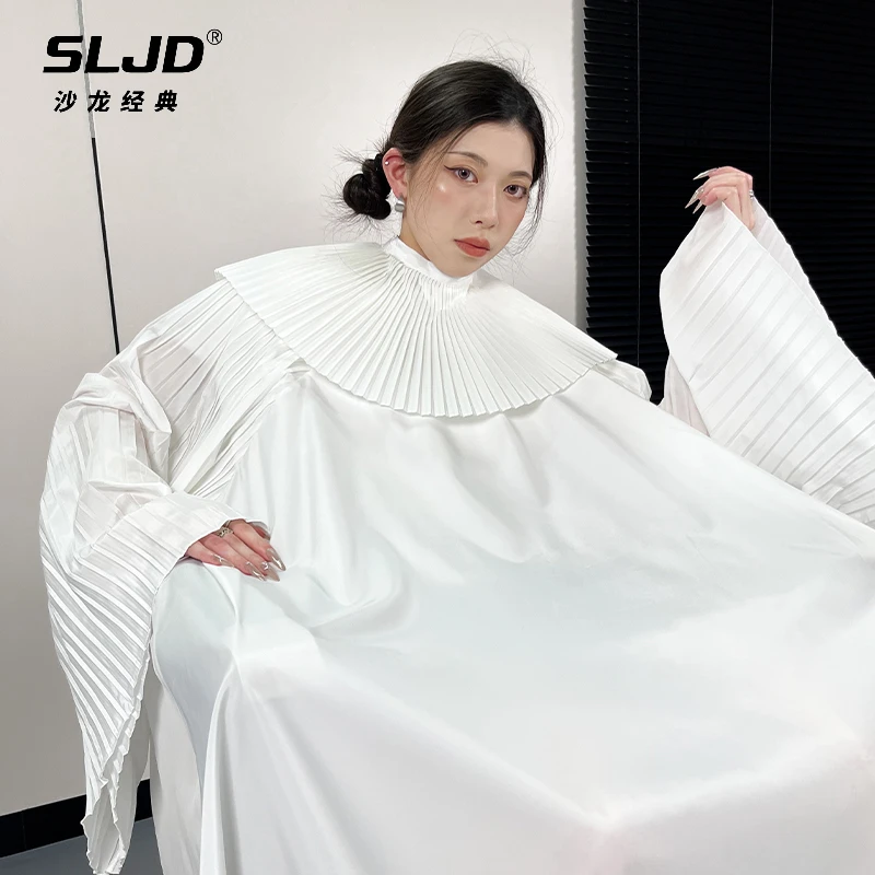 王里发围布同款理发店不沾发加大剪发围布发廊美发店专用定制logo