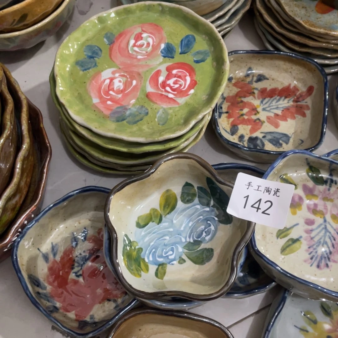 景德镇手工陶瓷碟142