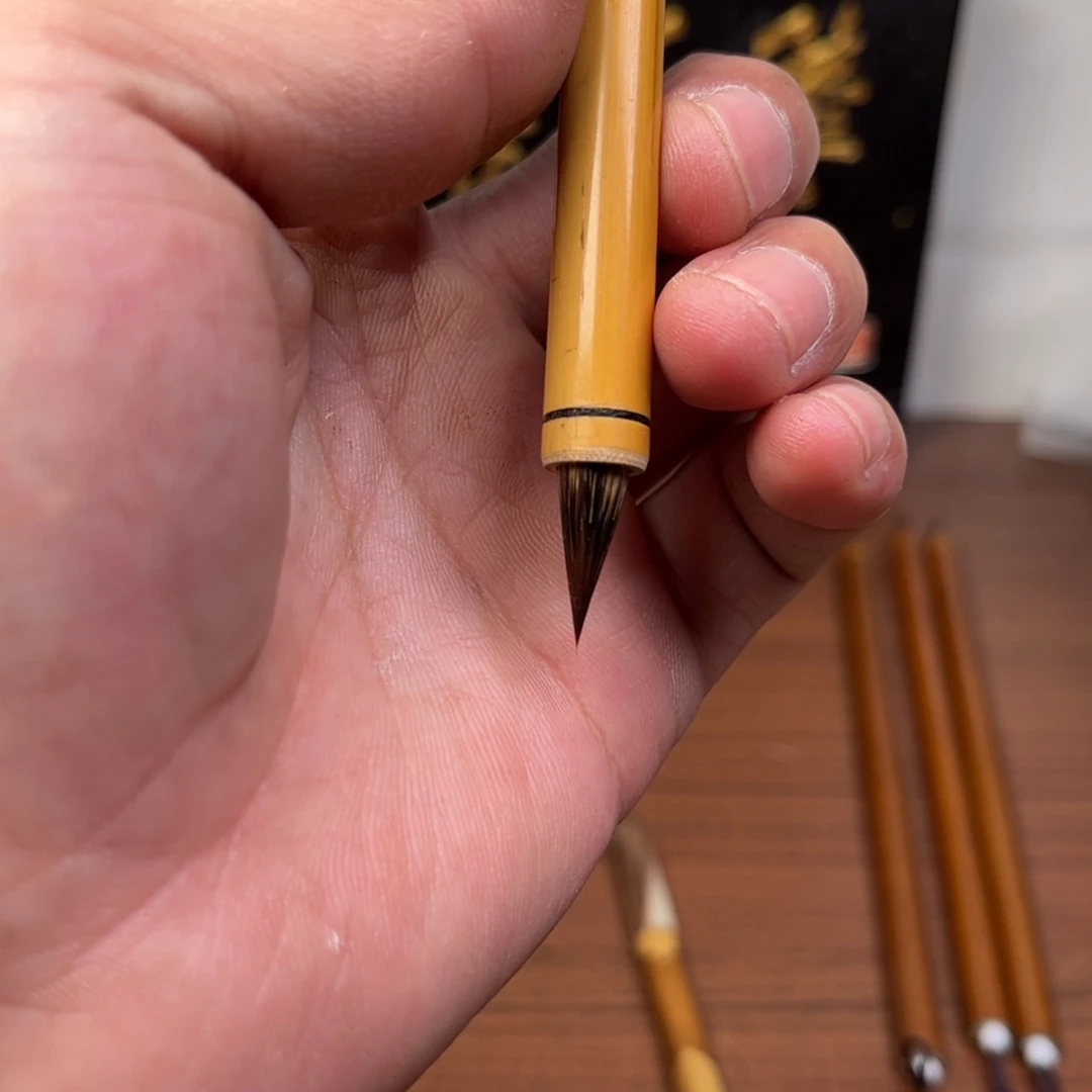 云舒 古法紫狼 口径0.6 出锋1.6 三支