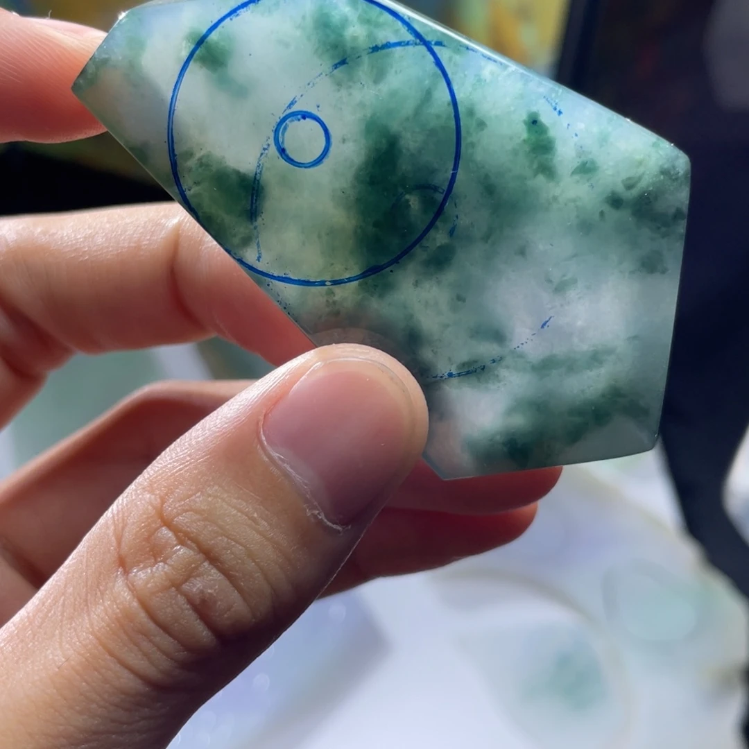 慧***宝定制翡翠未镶嵌翡翠