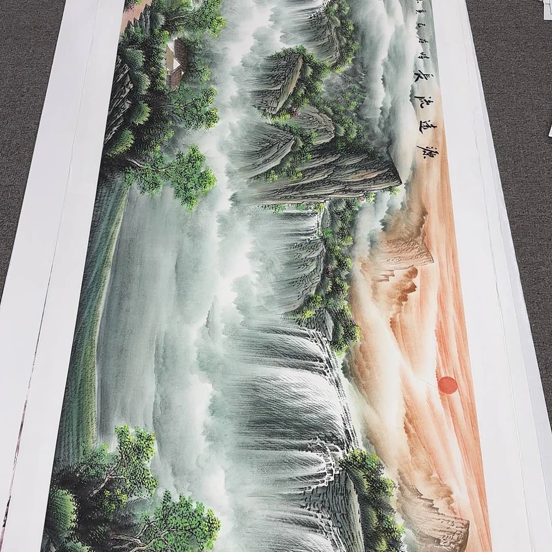 国画国画作品多次入选国内外