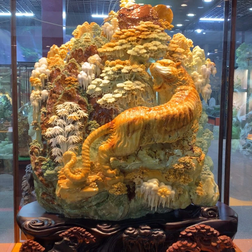 【闪购商品】未镶嵌蛇纹石玉摆件