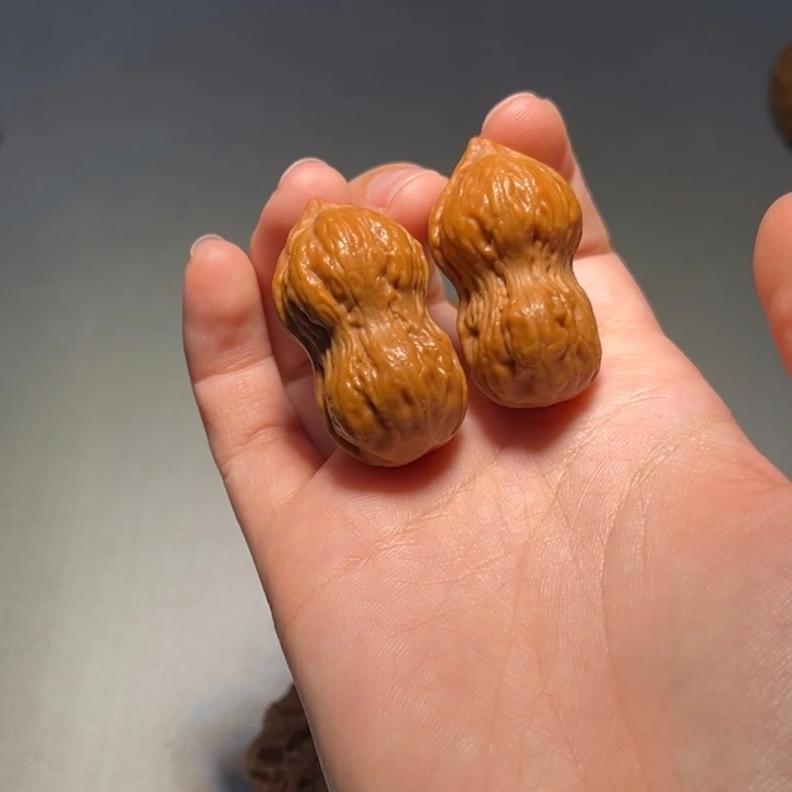 文玩核桃把件花生497