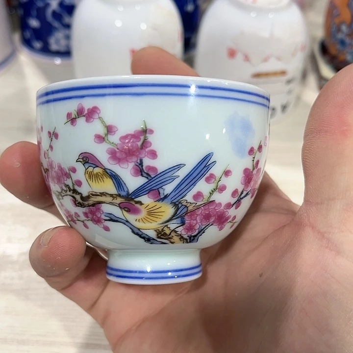 瓷片///////景德镇陶瓷杯子。