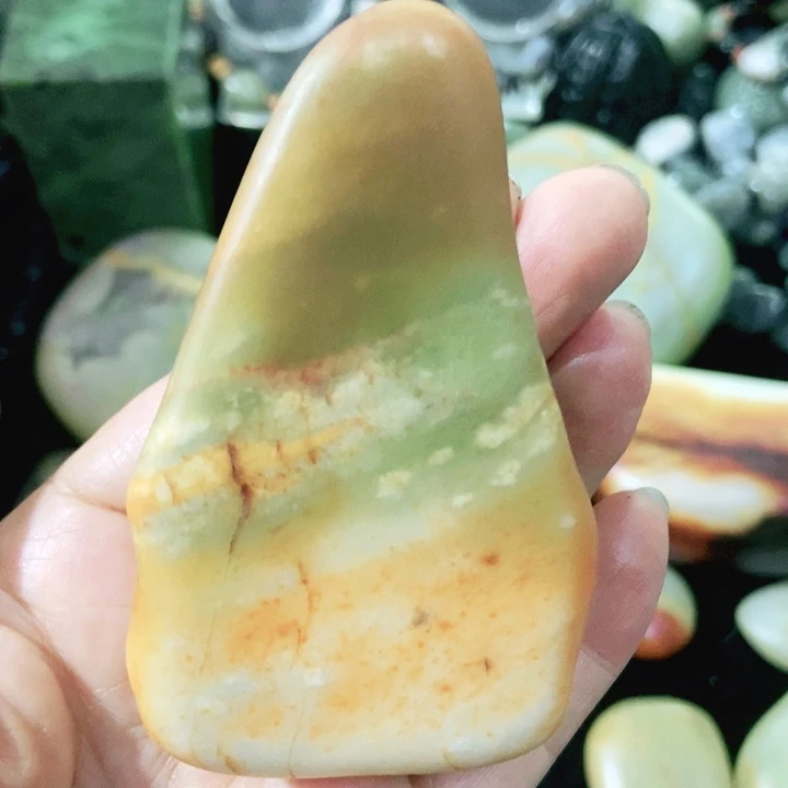 和田玉（糖玉）未镶嵌车挂