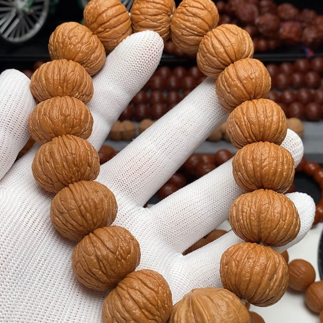 手串猴头核桃〖同树籽〗23尺寸矮5毫米