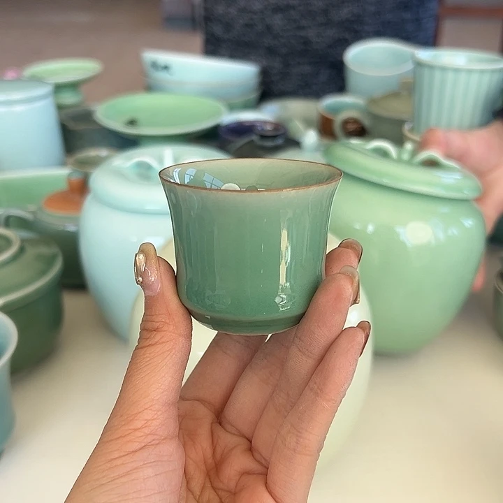 小米茶器龙泉青瓷