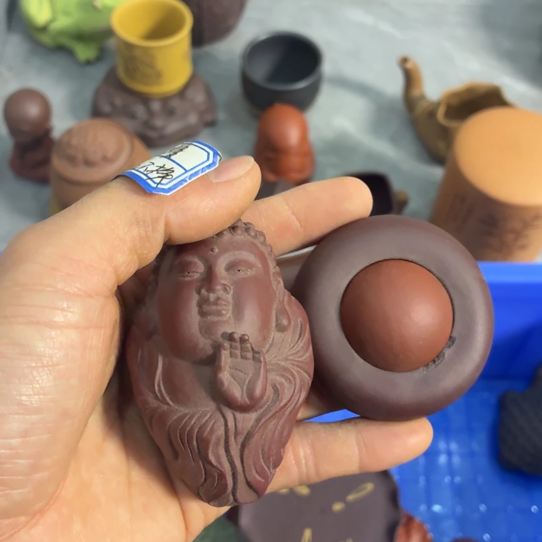 紫砂茶杯瑕疵不退不换介意勿拍