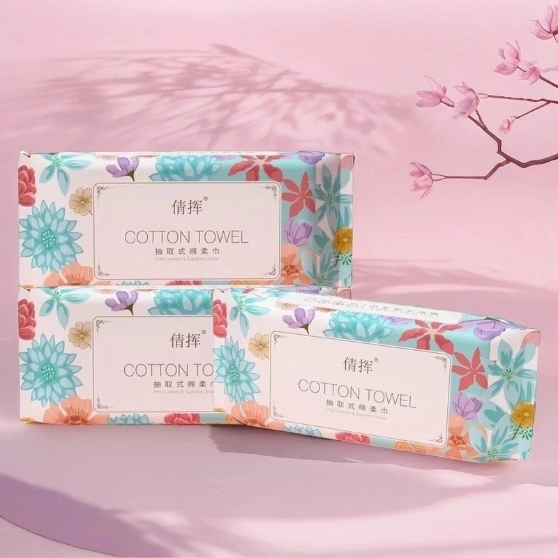 【到手8包】【三单五单囤】抽取式洗脸巾一次性洗脸巾抽式通用