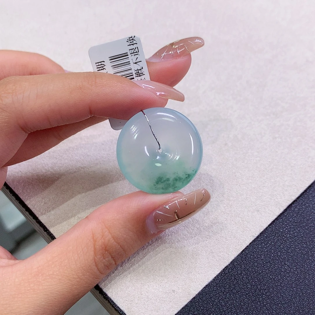 翡翠未镶嵌吊坠(不含链)24.5-6