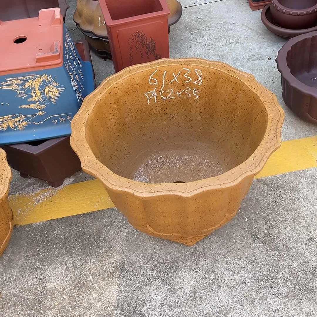 紫砂花盆盆景艺术