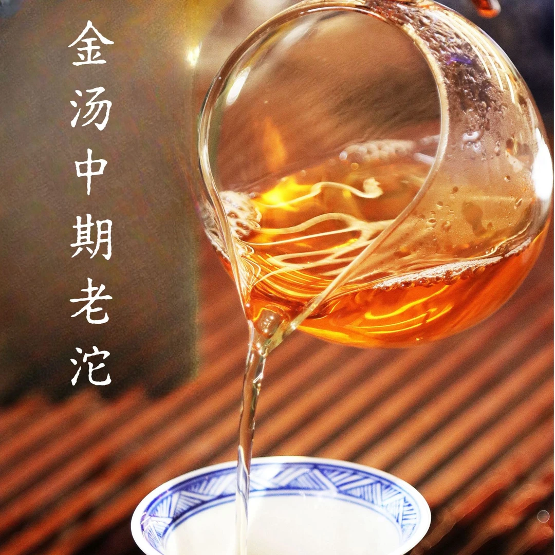【茶圈神器】2010 金汤中期老沱 独特烟韵