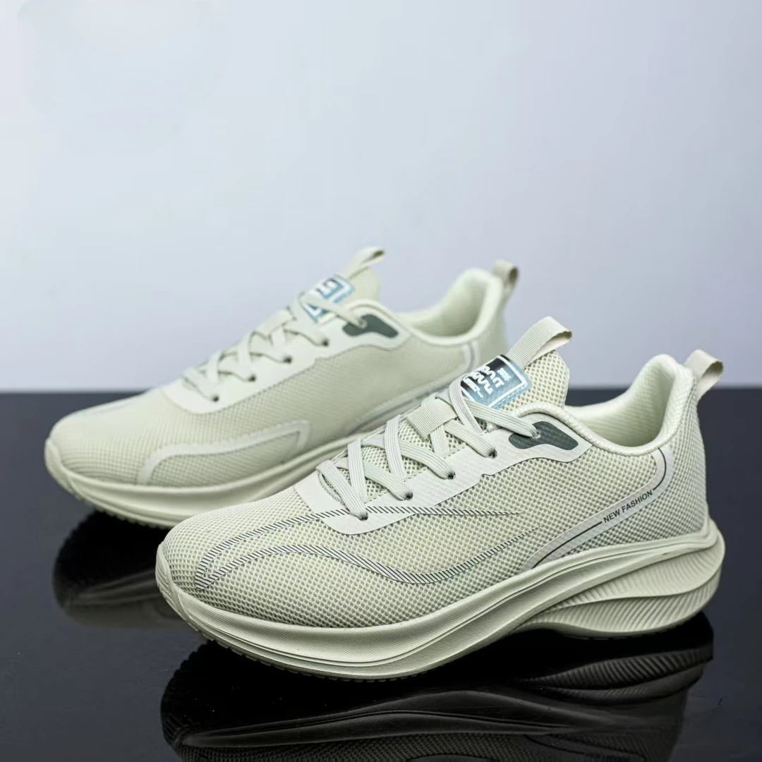 LL时尚百搭舒适透气软底情侣休闲潮流系带运动鞋薄款网面88007