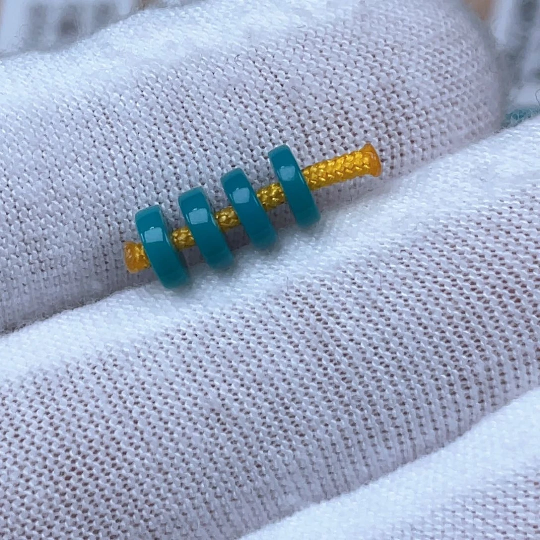 绿松石未镶嵌颈饰5✖️1.5mm
