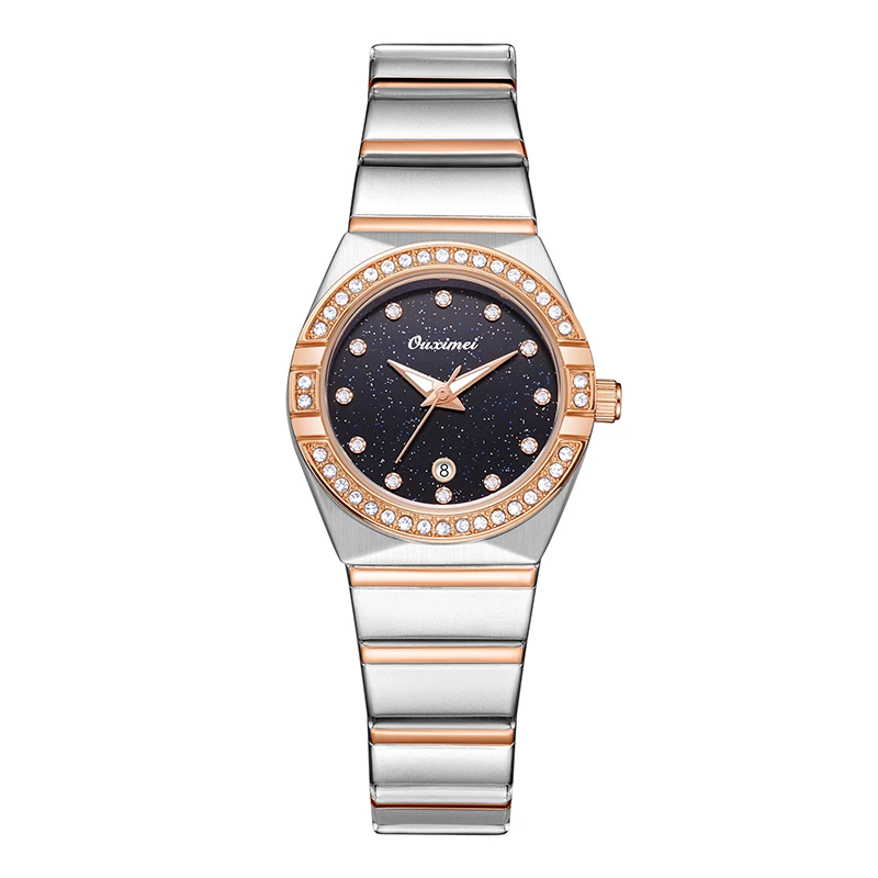 SC时尚休闲简约经典星座女士石英腕表-6655星空