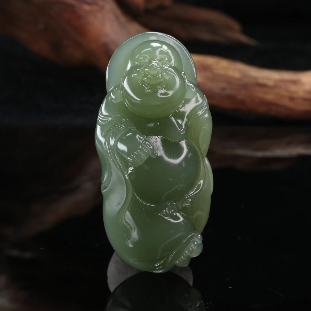 7和田玉佛吊坠/600213上海嘉禾拍卖