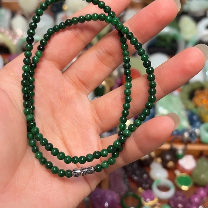 翡翠未镶嵌颈饰开播福利不议价炸