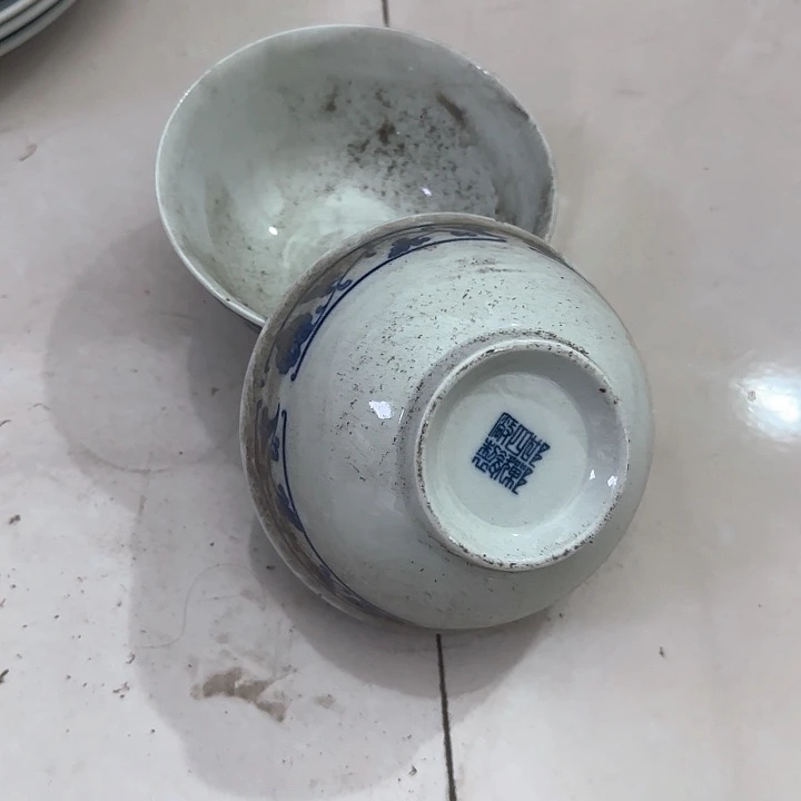 瓷片陶瓷盘子碗啥都有口径11.5高度5.5